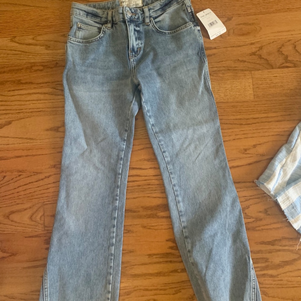 free people denim jeans